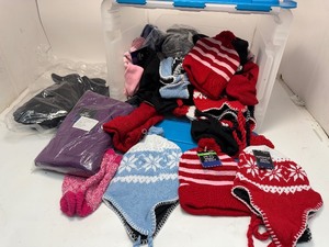 lot 42 image: Huge Lot of Brand New Gloves & Hats