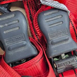 lot 13 image: 6 Tie Down Ratchet Straps, As New