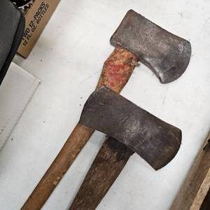 lot 32 image: Pair of  Axes