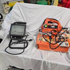 lot 60 image: As New, Black and Decker Jigsaw, No Box and Working Light