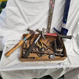 lot 65 image: Hammers, Drill Bits and Punches, Misc