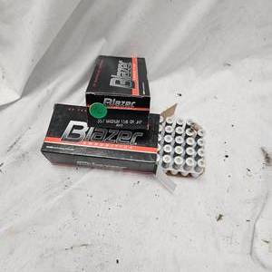 lot 86 image: 2 Boxes 357 Magnum, 100 Rounds Total