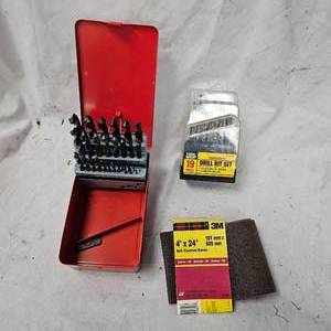 lot 105 image: 2 Sets of Drill Bits