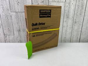 lot 62 image: Simpson Strong-Tie Quik Drive DWFS114PS Screws - Qty 2500