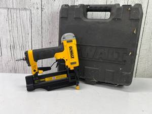 lot 76 image: DeWALT DWFP2350K 23-Gauge Pin Nailer with Hard Case