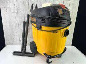 lot 77 image: DeWALT 12-Gallon WetDry Vacuum Used for Demos Only