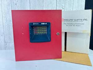lot 319 image: Fire-Lite MS-4 Fire Alarm Control Panel with Original Packaging