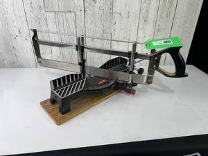 lot 431 image: Vintage Hempe Manual Precision Miter Saw with Adjustable Guide