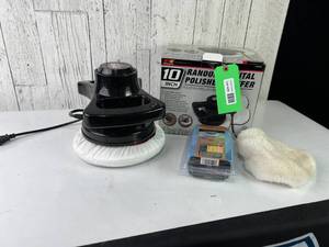 lot 434 image: Performance Tool WS005D 10-Inch Random Orbital PolisherBuffer Kit
