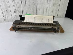 lot 435 image: Craftsman Dovetail Template with Manual for Router Models Listed