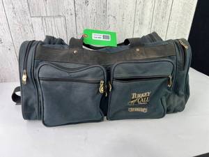 lot 1404 image: Turkey Call Television Sponsor Duffel Bag