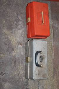 lot 54 image: Pair of Tackle Boxes with Assorted Fishing Gear