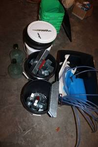 lot 56 image: Lot of Maple syrup equipment, taps and accessories.