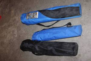 lot 66 image: Set of 3 Folding Lounge Chairs with Carry Bags