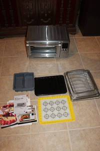 lot 120 image: NuWave Bravo XL Air Fryer Convection Oven with Accessories