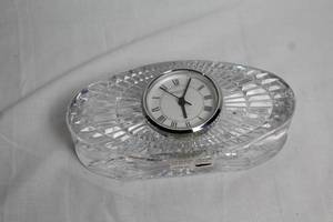 lot A-20 image: Waterford Crystal Quartz Clock 1878W