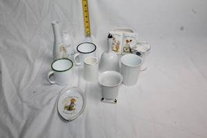 lot 104 image: Collection of Holly Hobbie Porcelain Pieces