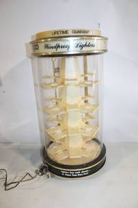 Vintage Zippo Windproof Lighters Rotating Display Stand