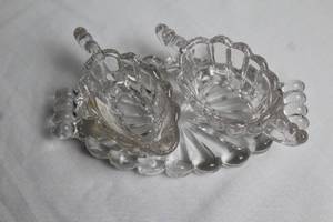 lot 191 image: Set of Vintage Glass Serving Dishes