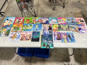 lot 5 image: 25 DISNEY BOOKS