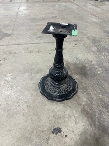 lot 10 image: 28 TALL CAST PEDESTAL
