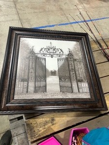 lot 18 image: FRAMED PICTURE 32 X 32