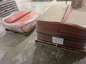 lot 90 image: 78 QUEEN HEADBOARD PADS