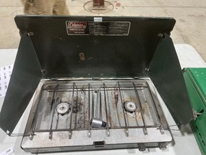 lot 168 image: COLEMAN PROPANE STOVE
