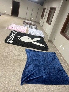 lot 179 image: 9 BLANKETS