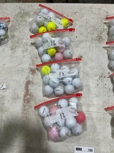 lot 160 image: 48 PINNACLE GOLF BALLS