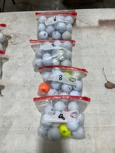 lot 162 image: 48 BRIDGESTONE GOLF BALLS