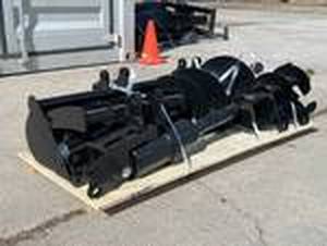 lot 6480 image: FUTURE Excavator Attachments, 8 Pieces
