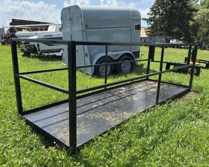 lot 700 image: New Heavy Duty Telehandler Work Platform 12 ft - Locally Manufactured