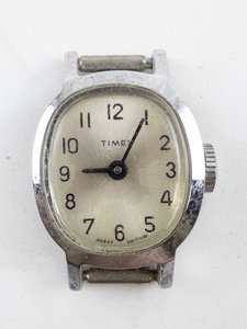 lot 8 image: Ladys Timex Silver tone Base Metal Mechanical Watch. Not working