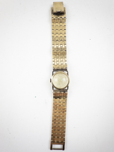 lot 40 image: Ladys Midland Gold Tone Base Metal Mechanical Watch. Starts when wound