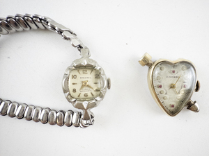 lot 45 image: Ladys Rosieres  17 Jewels Silver Tone Base Metal Mechanical Watch. Starts when wound