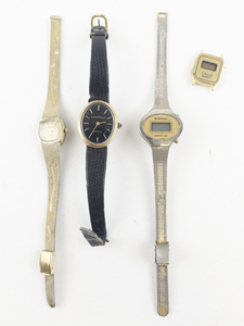 lot 63 image: Ladys Group of 4  Armitron, Louis Feraud, Base Metal Quartz Analog Watches. not working