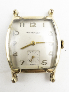 lot 111 image: Mens Wittnauer 10k RGP Mechanical Watch. Starts when wound