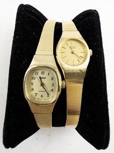 lot 148 image: Pulsar & Seiko Gold Tone Base Metal Quartz Analog watches. New Batteries Installed