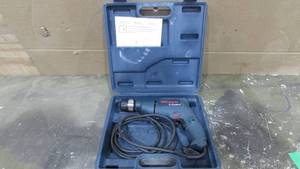 lot 10 image: Bosch Variable Drill With Case