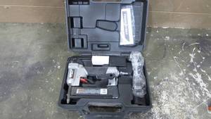 lot 25 image: Porter Cable Pneumatic Pin Nailer With Case