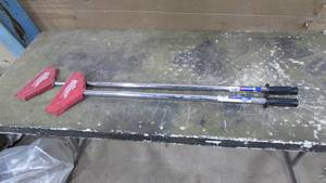 lot 68 image: (2) Adjustable Razor Floor Scrapper