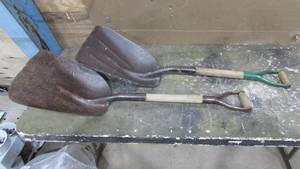 lot 85 image: (2) Scoop Shovels