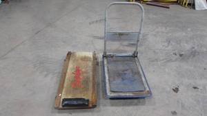 lot 101 image: Cart and Floor Creeper