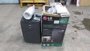 lot 104 image: LG 12000 BTU Portable Air Conditioner