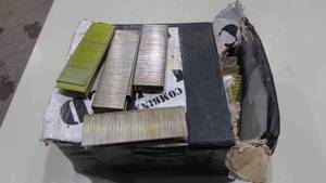 lot 116 image: Box of Hitachi Staples