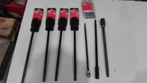 lot 124 image: Lot of Milwaukee Drill Bits
