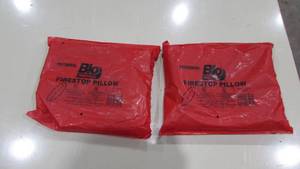 lot 138 image: (2) Fire Stop Pillows