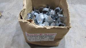 lot 152 image: Box of Pipe Straps