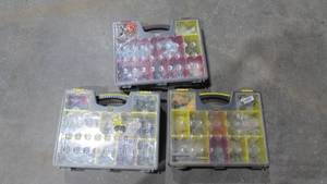 lot 165 image: (3) Cases With Misc Hardware